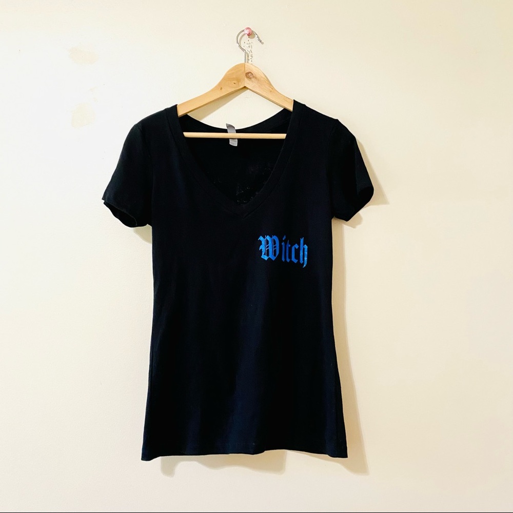 Witch Full Moon Band T-Shirt Lunar Calendar Medium